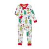 Christmas Print Cute Family Set Pajamas, Home Clothes, Family Set Long Sleeve Top Pants Set