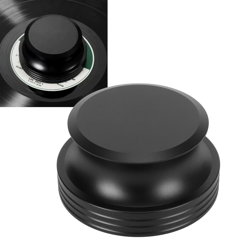 Turntable Disc Stabilizer Aluminum Alloy HiFi Record Weight Stabilizer Vibration Reducer for Record Player