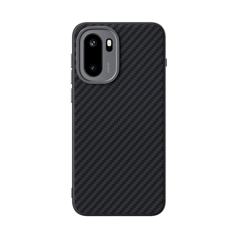 OnePlus Ace6 Magnetische Zachte Beschermhoes van Koolstofvezel