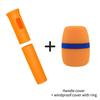 1 Set Rubber Handle Cover Wireless Microphones Handle Sleeve For Ktv Singers Rubber Antidrop Protective Cover
