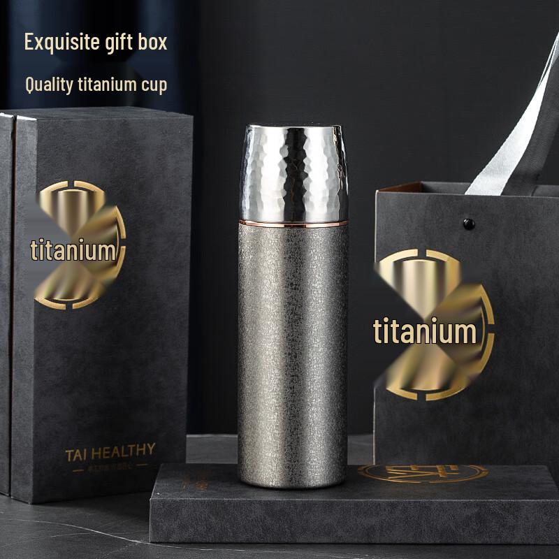 Changbaosen Pure Titanium Hammered Tea Infuser Thermos
