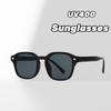 New Round Small Frame Sunglasses For Europe And America Uv400 Sunscreen And Uv Protection Outdoor Driving Travel Glasses