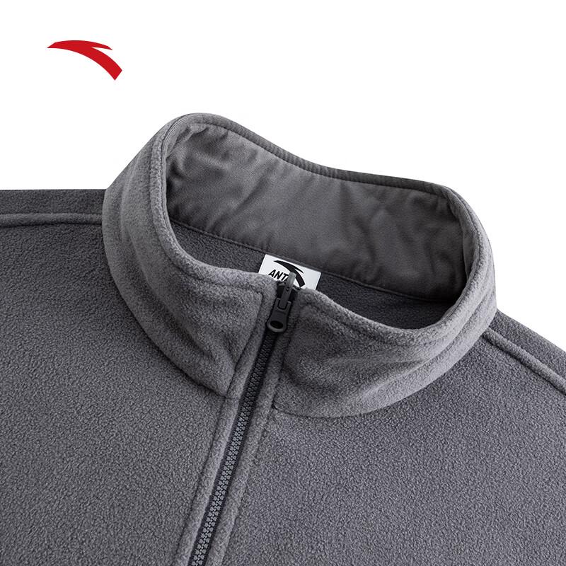 Anta Men's 3-in-1 Fleece Lined Hooded Winter Jacket