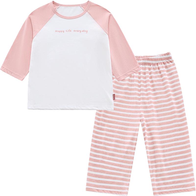 Labi Kids  Pure Cotton Summer Homewear Set 110 розовый