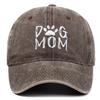 Retro Letter Embroidery  Dog Dad Baseball Caps Washed Cotton  Adjustable Casual Hat Hip Hop Streetwear y2k Cap
