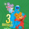 Sesame Street Unisex Adult 3rd Birthday T-Shirt