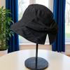 Women's Bowknot Fisherman Hat Spring Summer Outdoor Sun Hat Face Covering Double-Sided UV Protection Sun Hat Double-Sided Solid Color Foldable Sun