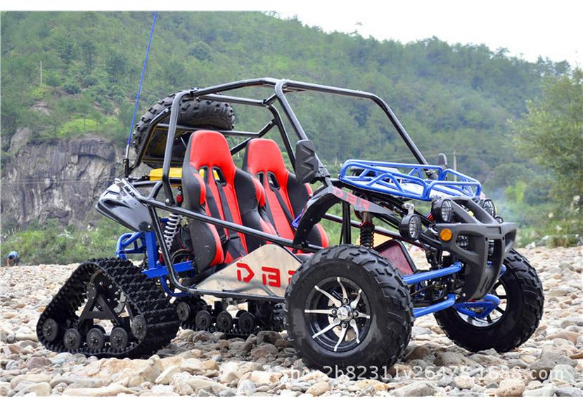 Anti-Slip Track Wheels for Off-Road UTVs, Beach Buggies & Motorcycles