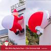Inflatable Christmas Santa & Hat Decoration