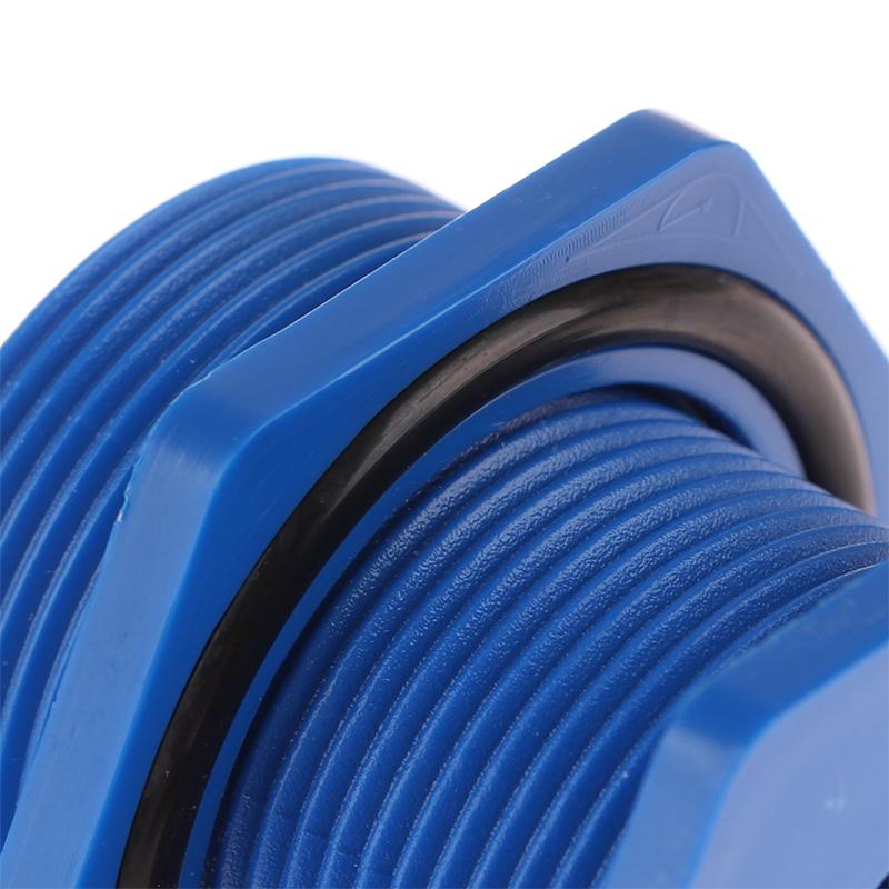 1Pc Aquarium Fish Tank Water Level Plug Manual Drain Connector Inlet Outlet Joint End Cap Irrigation Water Tank Tube Adapter