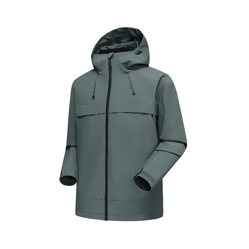 Autumn Windproof Waterproof Three-in-One Outdoor Workwear Jacket - Customizable with Logo