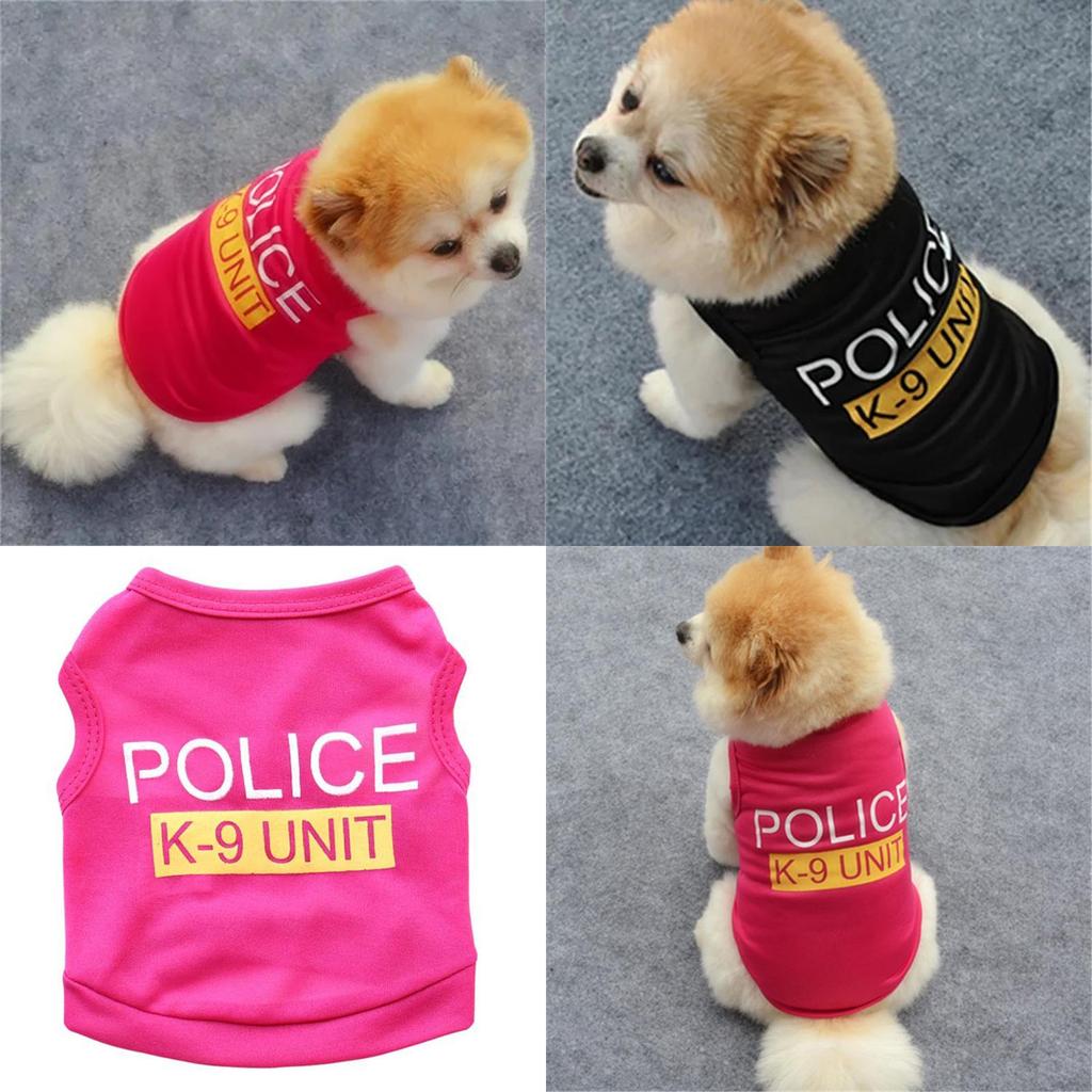 Pet Dog And Cat T Shirt With Polyester Fabric Summer Lightweight Casual For Small To Large Dogs
