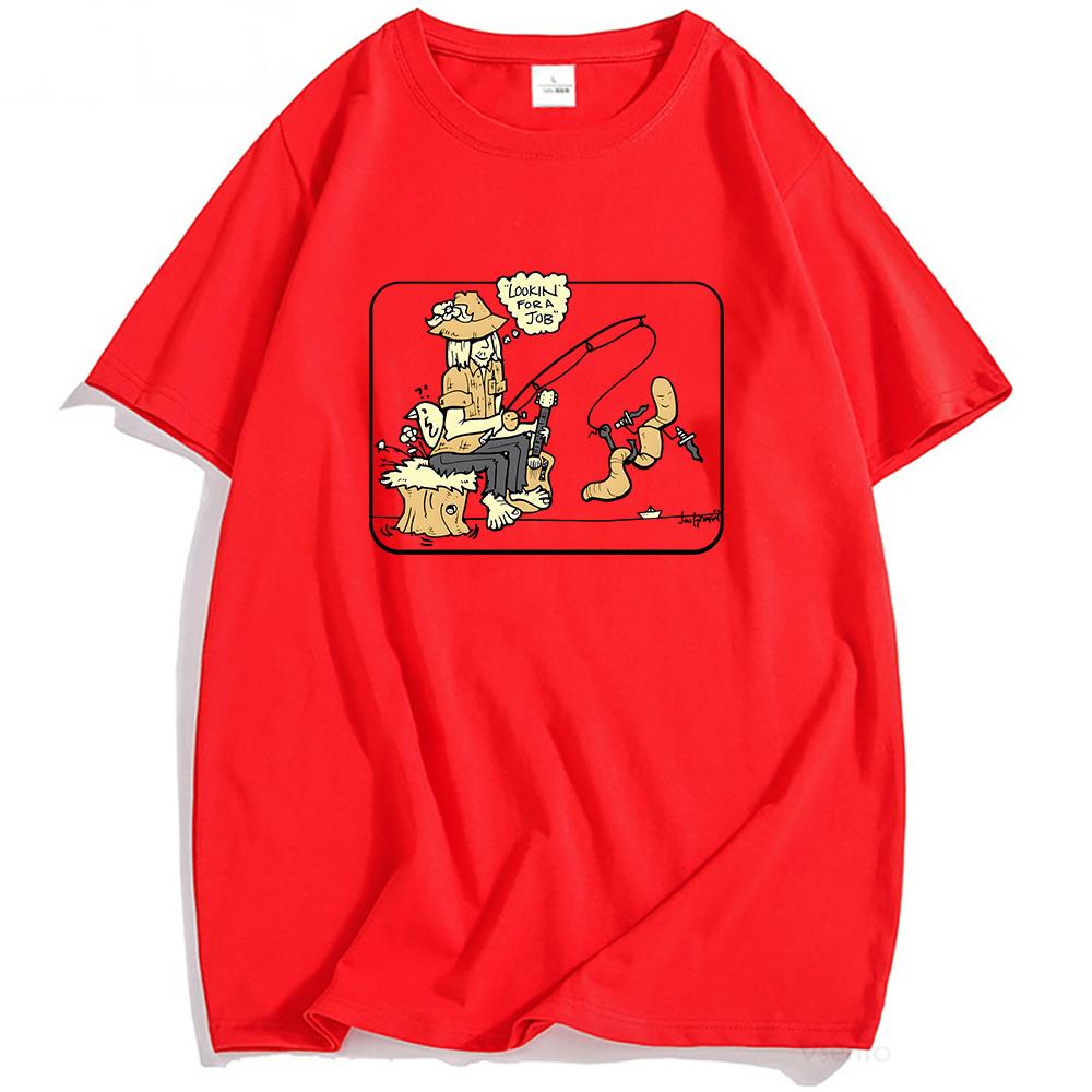 

The Devil You Know T-shirt Todd Snider Fashion Tshirts Short Sleeve Cotton Tees Unisex Clothing Graphic Top XXL червоний