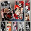 MHA Bakugou Katsuki Phone Case Cover for iPhone 11 12 13 Mini 14 15 Plus 16 Pro Max 17 Air 7 8 + SE Art Customized Fundas 11 12
