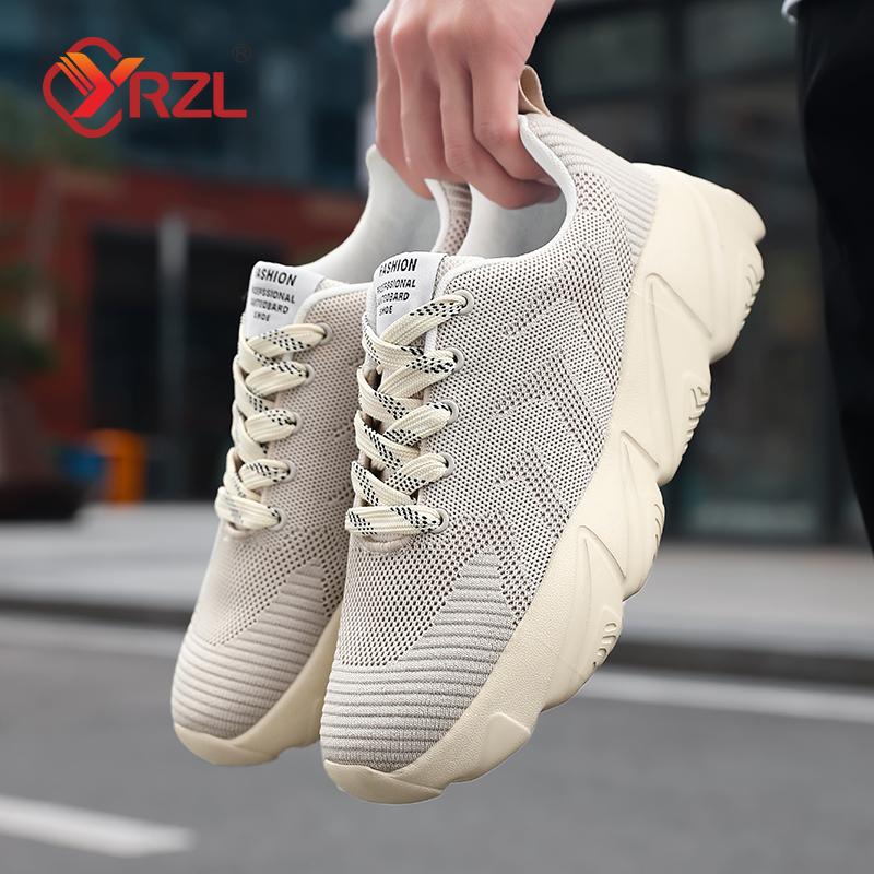 YRZL Women Sneakers Flats Shoes Breathable Lightweight Comfortable Fabric Shoes Outdoor Walking Casual Women Shoes Plus Size 46