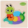 Wooden Cartoon Animal & Transport Puzzle for Toddlers, Educational Toy for Ages 2-3