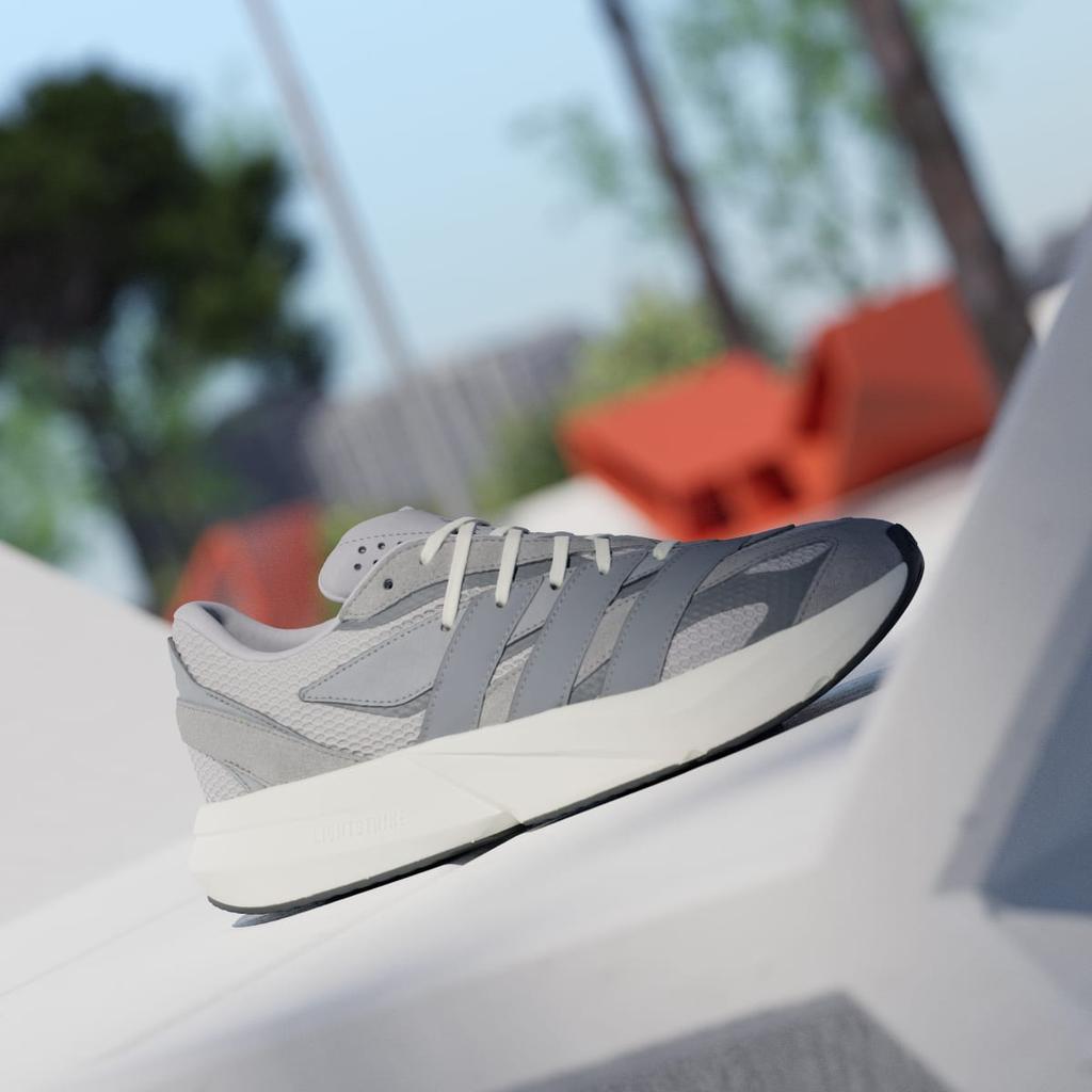 adidas Lightblaze IH8607 Unisex Sportswear Sneakers Grey Two / Grey Three / Iron Metallic