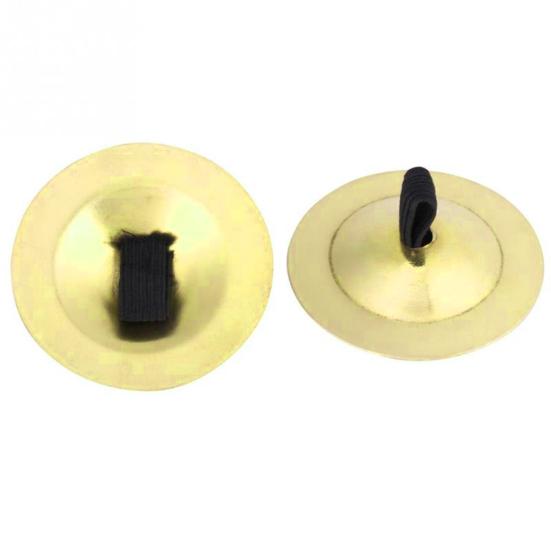Durable Belly Dance Finger Cymbal Brass Musical Instrument Dancing Accessory