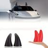 Dois chifres de diabo atraentes com decorações de teto adequados para carros, triciclos e veículos de quatro rodas para melhorar o estilo do seu veículo