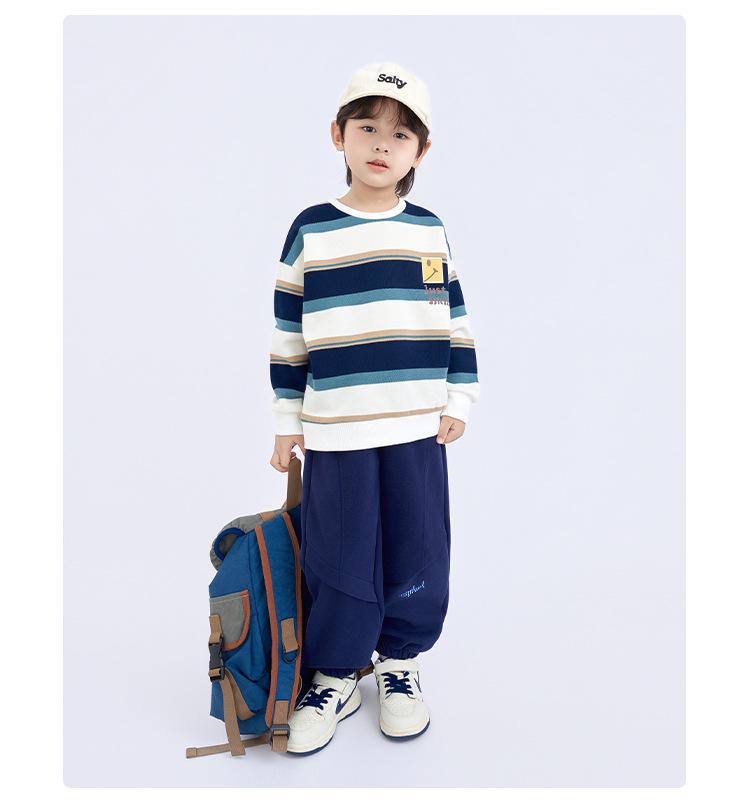 Pojkars 2025 Vinter Fleecefodrade Sportbyxor - Trendiga och Casual för Barn