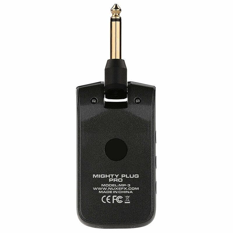 NUX Mighty Plug Pro Headphone Amplifier Modeling Amp Monitor Headphones MP-3 + KHP-001