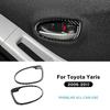 Carbon Fiber Style Door Handle Sticker for Toyota Yaris 2006-2011 LHD RHD