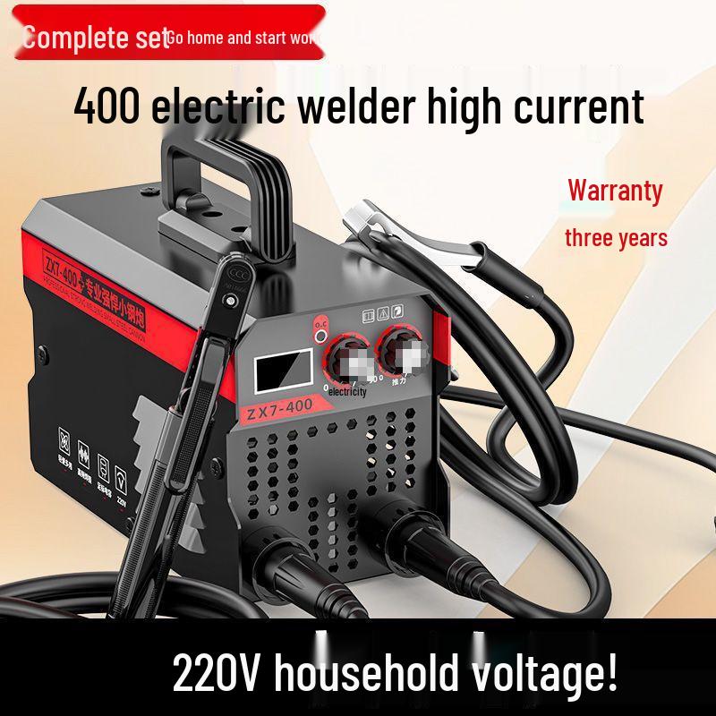 Saldatrice Elettrica Mini Domestica 315 220V, Tipo 400 Portatile Set Completo