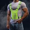 High Visibility Reflective Vest Reflective Straps Night Running Cycling Clothing Vest Adjustable Safety Vest Riding Equipment