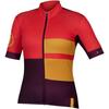 Endura Womens/Ladies Mock Neck Slim Short-Sleeved Athletic Cycling Jersey