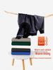 2025 Fleece-Lined Drop Shoulder Cotton Sweatshirt - Thickened Round Neck Workwear with Logo
