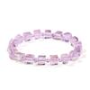 Jinde Jewelry Natural Purple Jade & Lavender Amethyst Beaded Women's Bracelet
