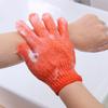 Nylon Shower Bath Glove Exfoliating Mitt Glove Skin Wash Spa Massage Foam Sponge Scrub Body Scrubber Cleaner Glove for Bathroom