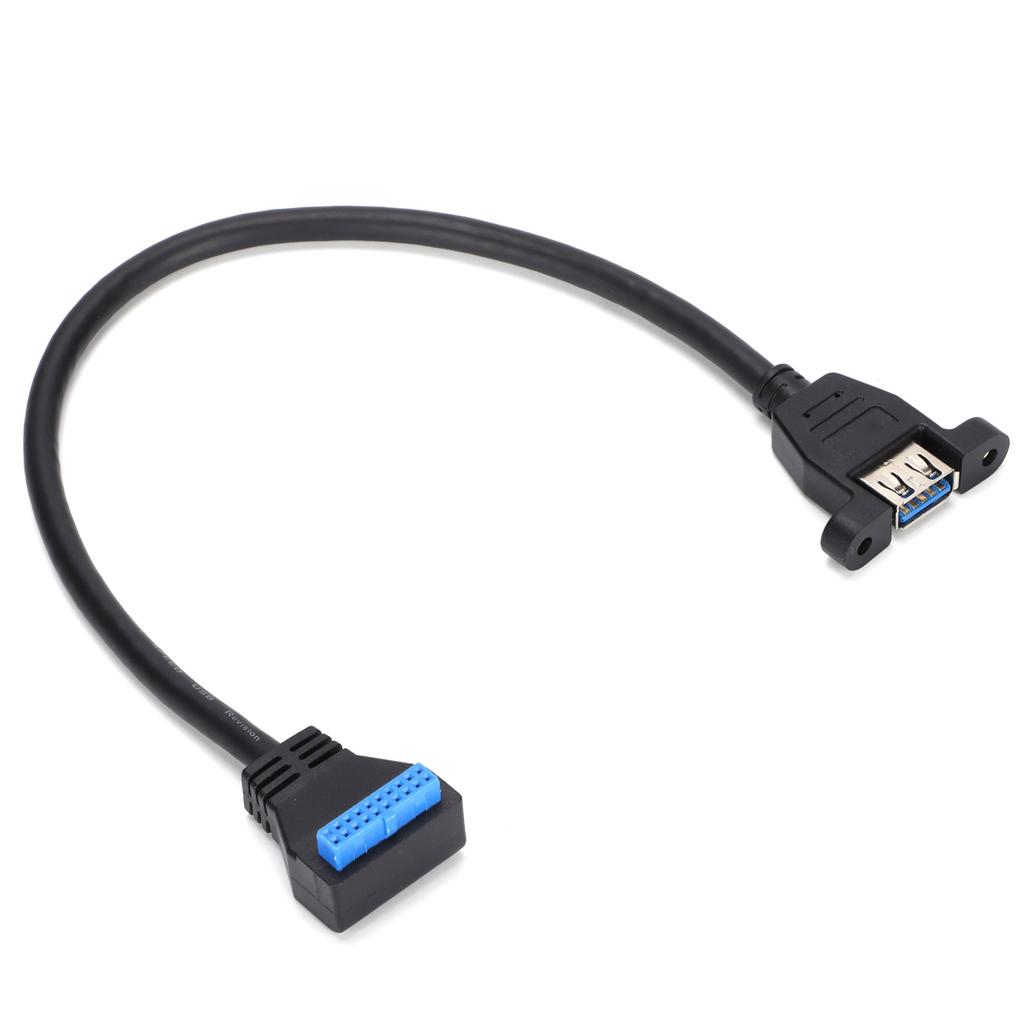 Adapter Cable USB 3.0 Single Port A Female to 20pin High Speed ABS Data Transmission Line