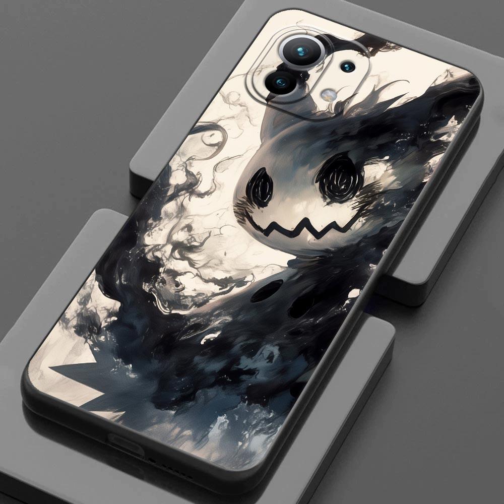 P-Pokemons Umbreons Gengars Draw For Xiaomi 15T 11T 12T 13T 14T Pro 15 Phone Case Mi POCO X7 M7 F7 Pro F5 F6 M6 X3 X6 Back Cover