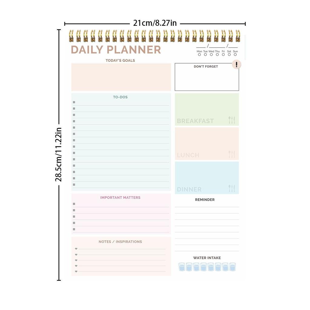School savings O Do List Notepad To Do List Notebook For Work Undated Daily Planner Perfect For Enhanced Productivity And Goal Achievement