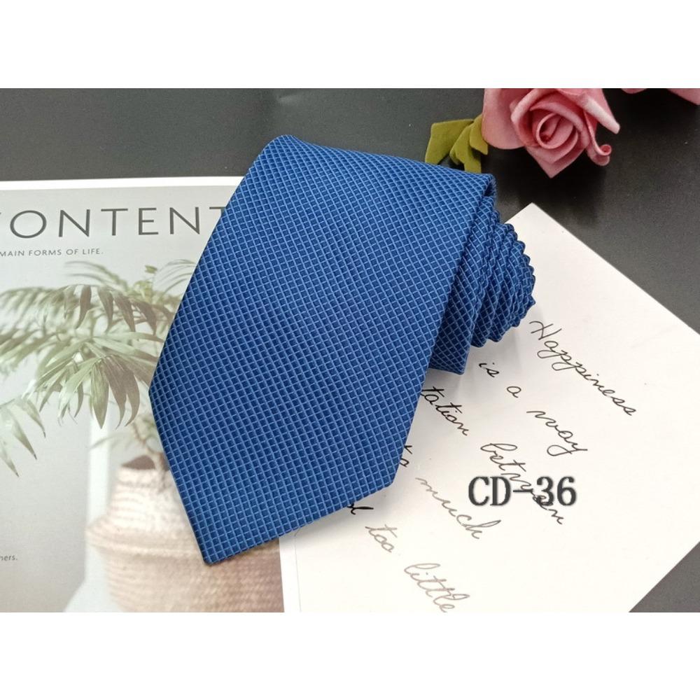 Men's Business Tie 8cm Professional Dress Interview Striped Tie Stylish Business-style Ties Navy Black Multi-colorTraditional Hand-knotted Design
