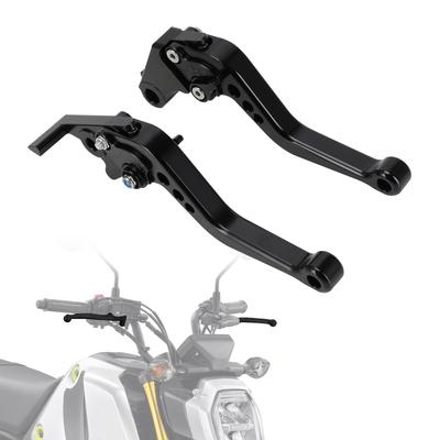 IUVWISN Motorrad Bremskupplungshebel Schwenkhebel Set Verstellbar CNC