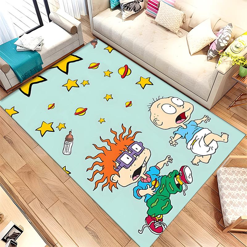 Rugrats (19) Rug Suitable For Living Rooms Bedrooms Computer Rooms Dining Areas And Placement Under Tables And Chairs Also An Ideal Choice For Offices