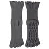Non-Slip Silicone Five-Toe Yoga Socks Cotton Mid-Calf Yoga Socks Pilates Grip Socks  Ballet