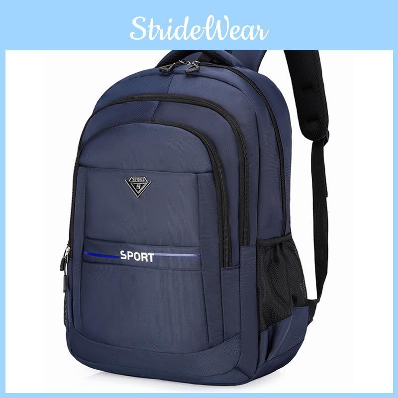 Style Simple Backpack Schoolbag Outdoor Travel Bag Large Capacity Bag Computer