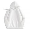 Men's Heavyweight Iron Gray Fleece Hoodie - Warm, Loose Fit for Autumn/Winter