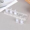 1 Set Non-Magnetic Nail Display Acrylic Nail Display Stand Tips Holder Nail Practice Stand Fingernail Diy Manicure Stand Tools