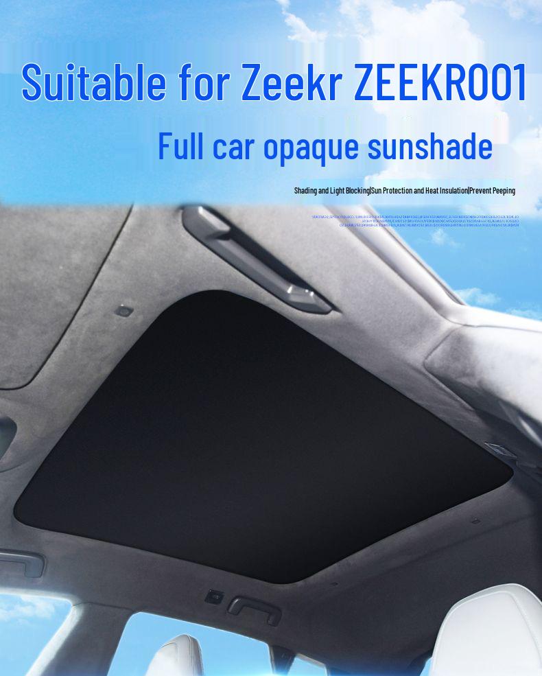 Zeekr 001/007/X Window Sunshade & 009 Roof Heat Insulation Privacy Shield