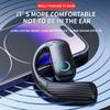 Wireless Bluetooth 5.4 Earphone 180° Rotation Ear Hook HIFI Stereo With MIC HD Call Open Single Ear Headset For Game Music Sport