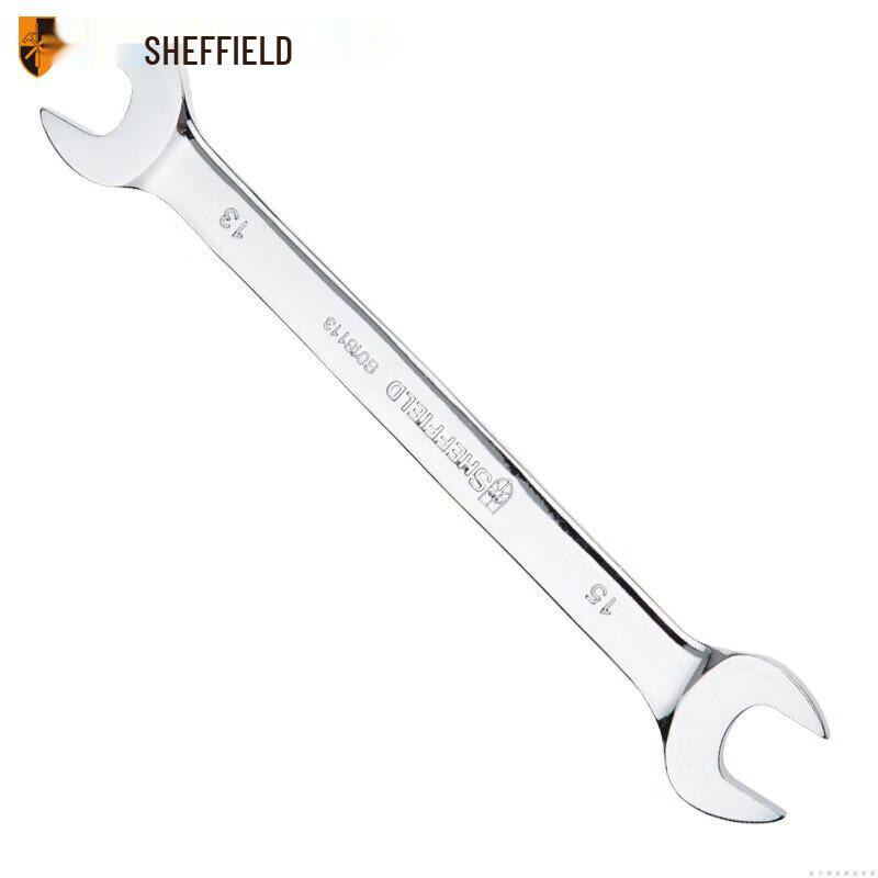 Sheffield Metric Polished Double Open End Wrench