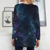 Womens Plus Size Long Sleeve Pocket Tee Loose Casual Soft Daily Wear Top
