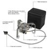 Camp Stoves For Camping Small Camping Stove Space-Saving Backpacking Stove Non-slip Four-Burner Stove Outdoor Windproof Stove