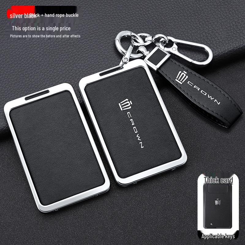 12/13/14th Gen Crown Car Key Case: Protective Remote Control Shell with Buckle
