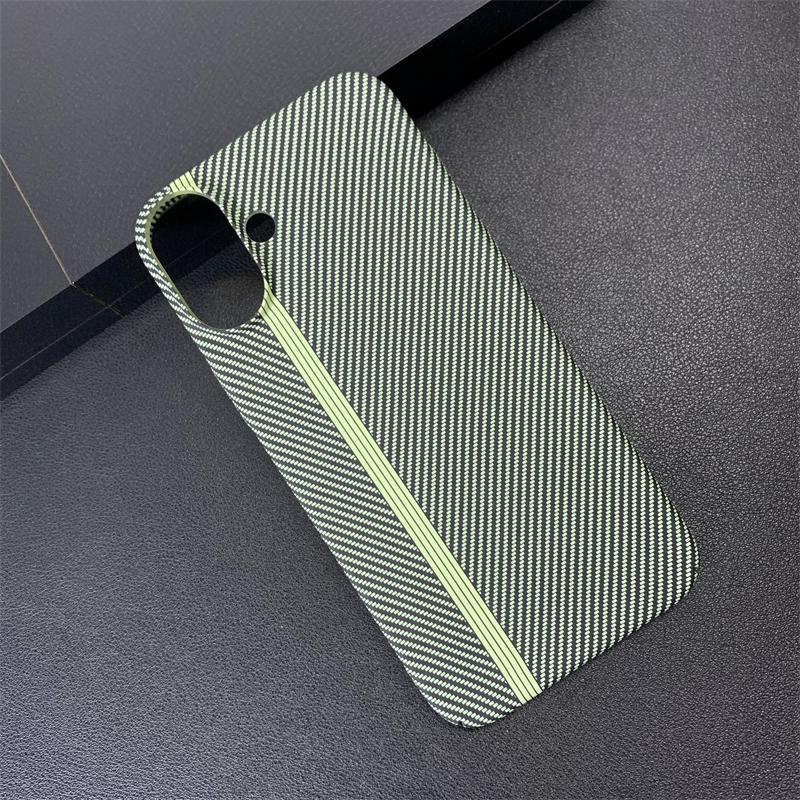 Double Color Carbon Fibre Silicone Phone Case for iphone 16 Pro Max Plus Ultra Thin Shockproof Bumper Cover Luxury