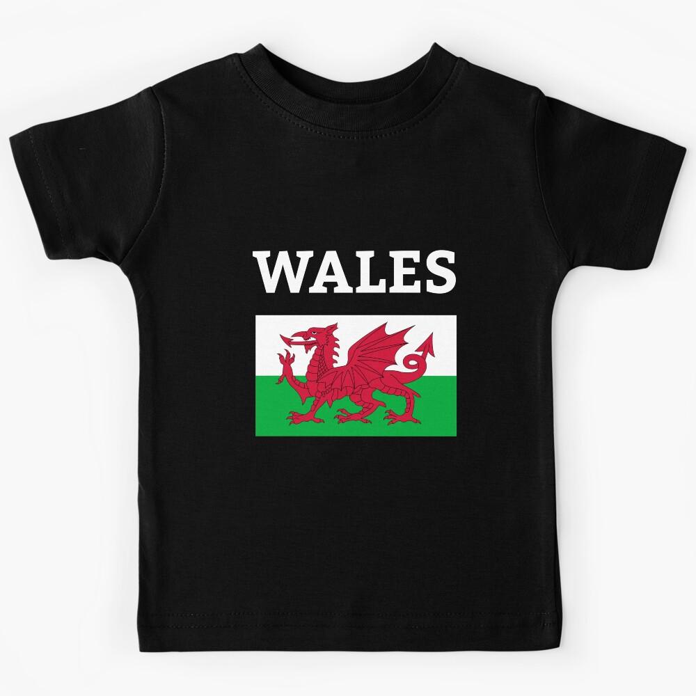 Wales Welsh Flag Kids T-Shirt 150